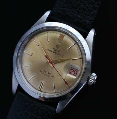 Vintage Tudor Oyster Date Prince small rose dial - Used and Vintage ...
