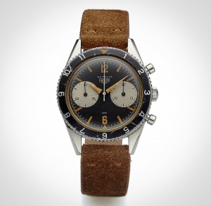 Vintage Heuer Autavia at auction