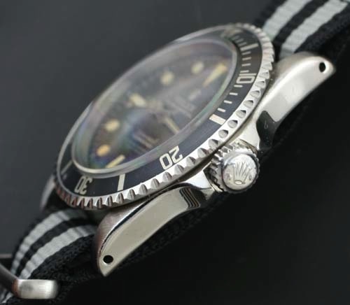 Rolex 5512 pointed crown guard