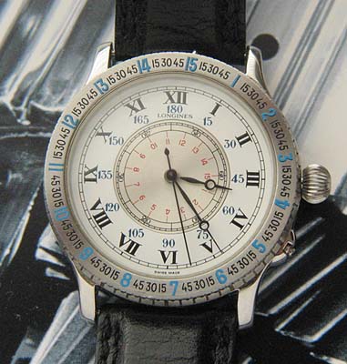 Longines Lindbergh hour angle watch