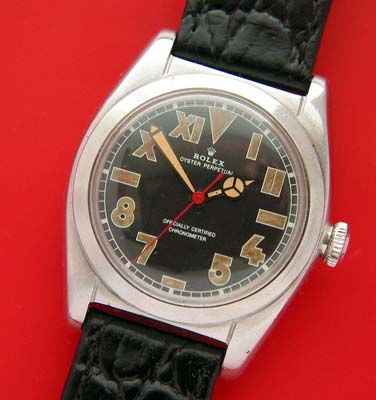 Vintage Rolex Bubbleback California dial