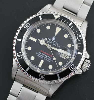 rolex submariner red letter