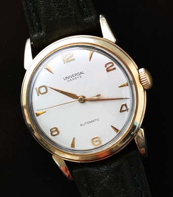 Vintage Universal Geneve bumper automatic watch - Used and Vintage ...
