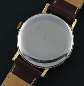 Longines steel case back