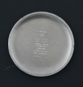 Longines inside case back