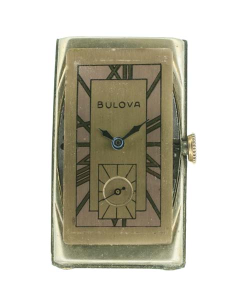 Vintage Bulova art Deco dial