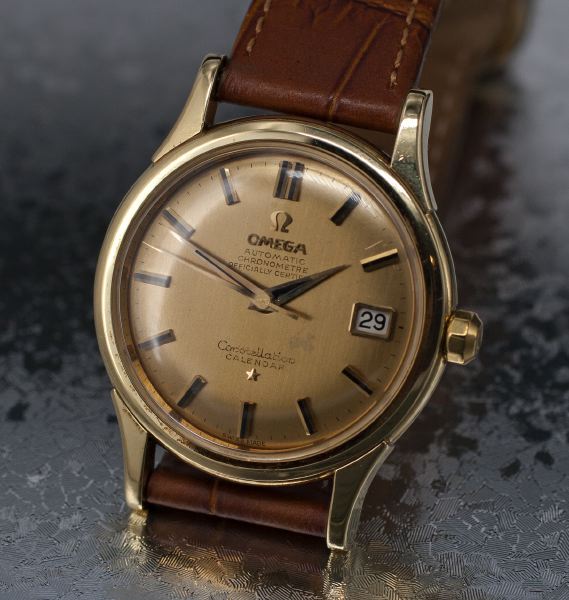 Vintage Omega Constellation 2943-sc 18k yellow gold for sale