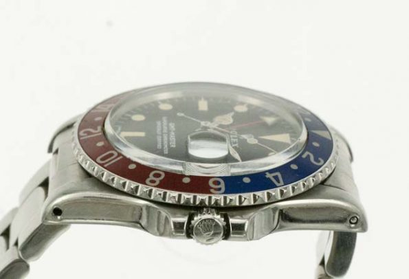 Rolex GMT 1675 crown profile