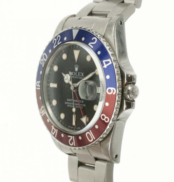 Vintage Rolex GMT Master 16750 crown