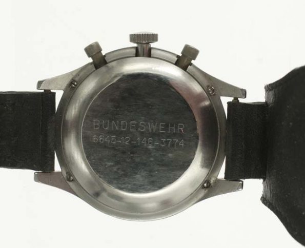 Heuer Bund chrono issue markings