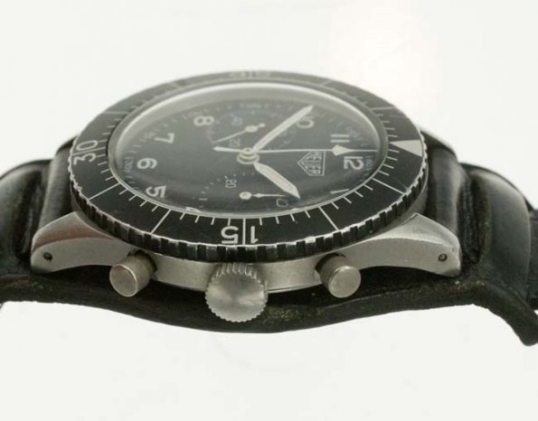 Heuer Bund chrono crown profile